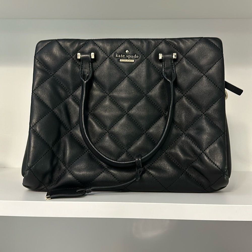 Kate spade Emerson place black leather bag
